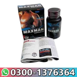 Maxman 60 Capsules Price in Pakistan