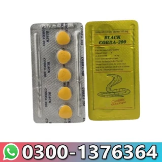 Black Cobra 200mg Delay Tablets Price
