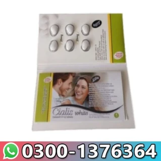 Cialis White 6 Tablets Card In Pakistan