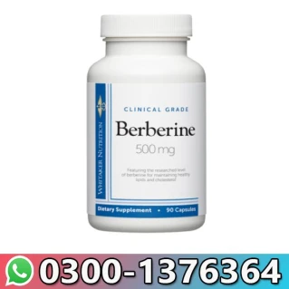 Clinical Grade Berberine 500mg in Pakistan