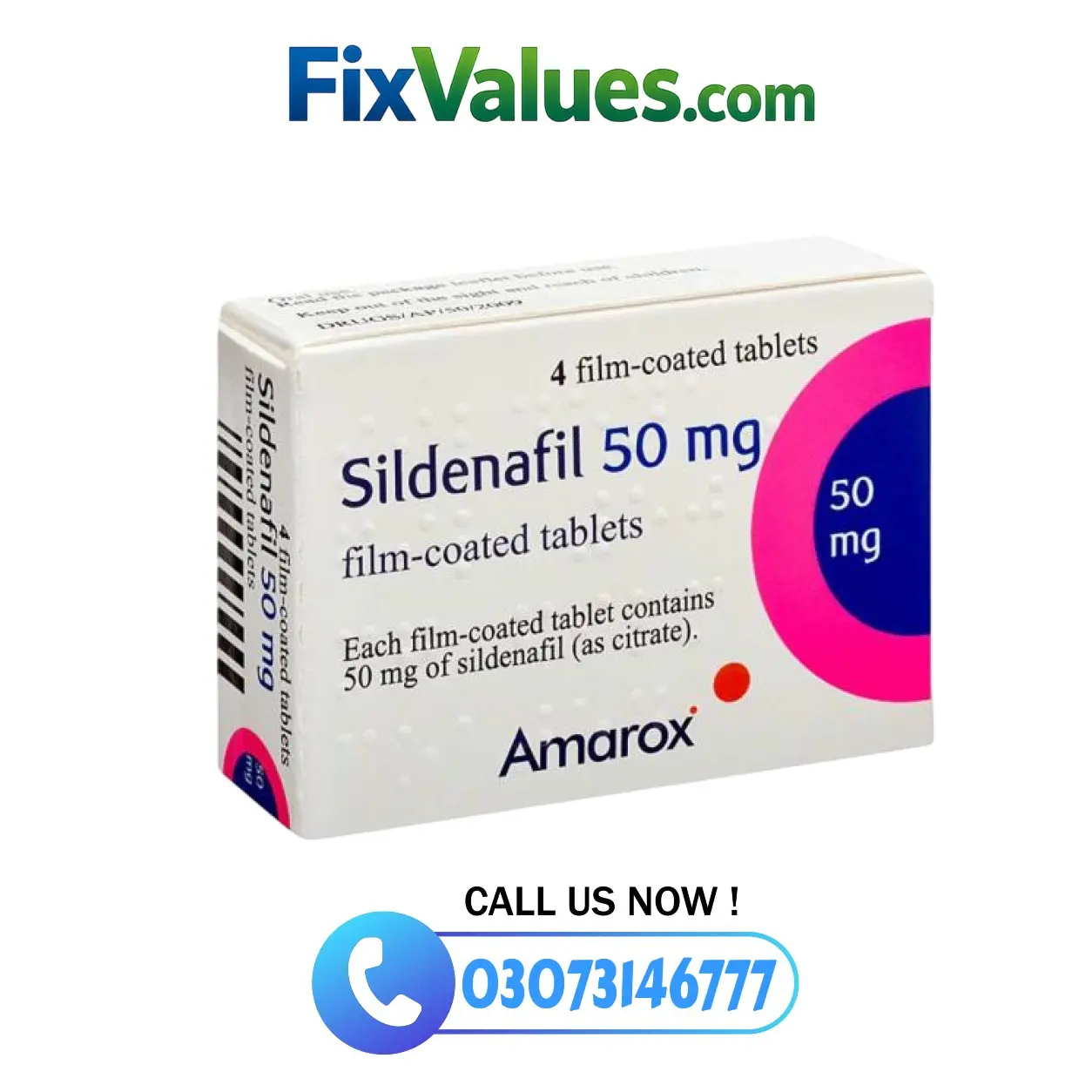 Amarox Sildenafil 50mg Price In Pakistan
