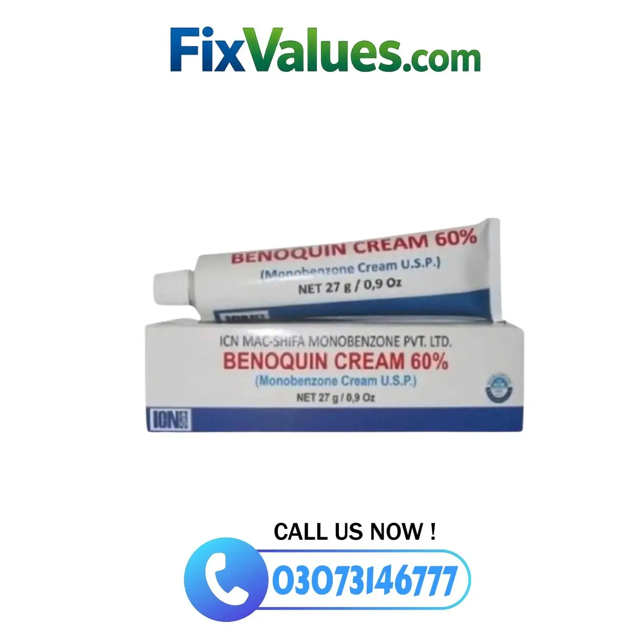 Benoquin Cream 60% Price in Pakistan