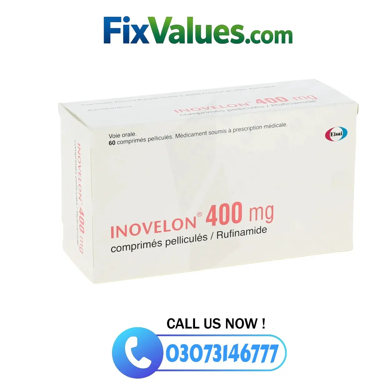 Inovelon 400mg Tablets Price in Pakistan