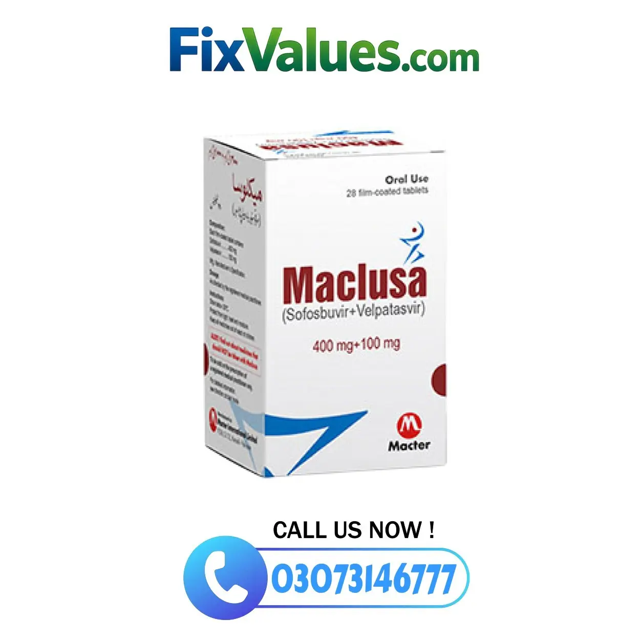 Maclusa Tablets 400/100mg in Pakistan