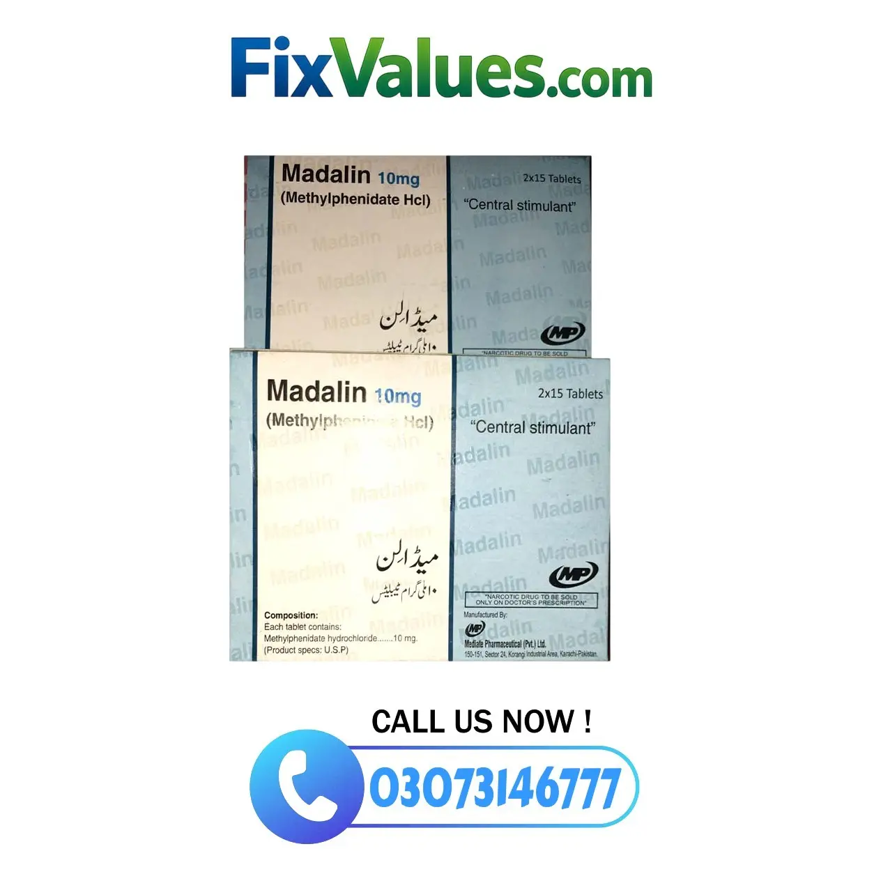Madalin 10mg in Pakistan