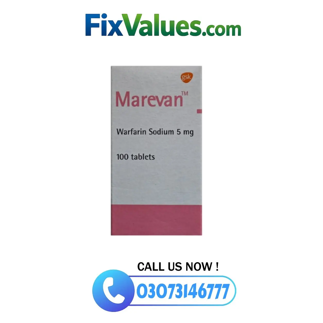 Marevan 5mg Price in Pakistan