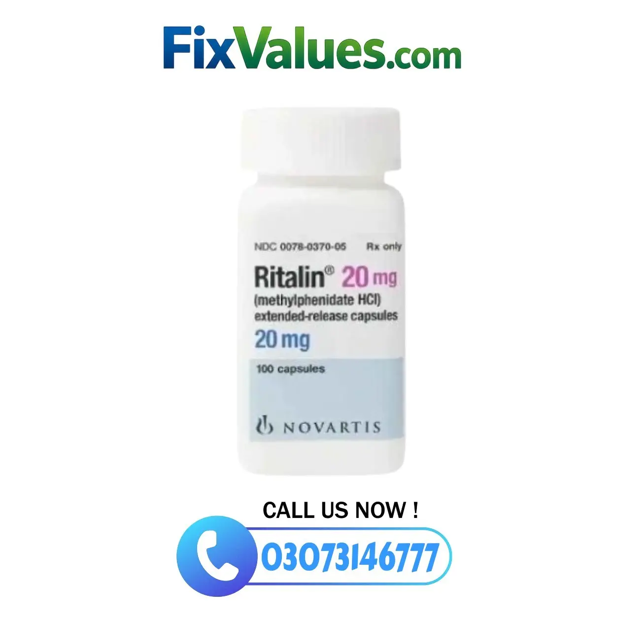 Methylphenidate XL 20mg In Pakistan