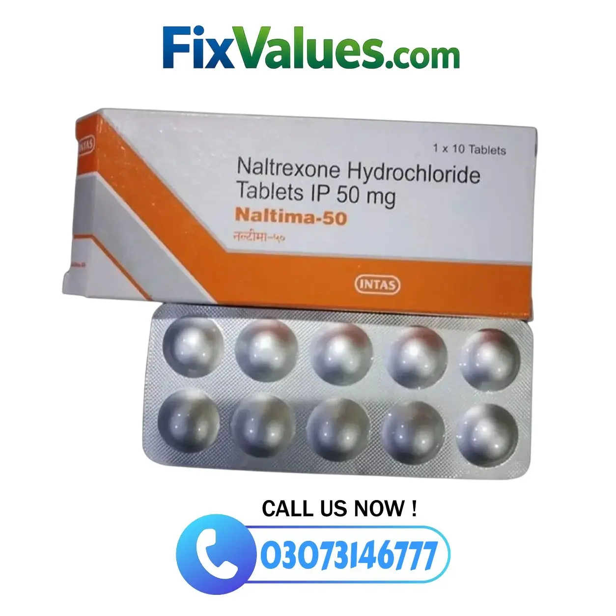 Naltrexone Tablets Price in Pakistan
