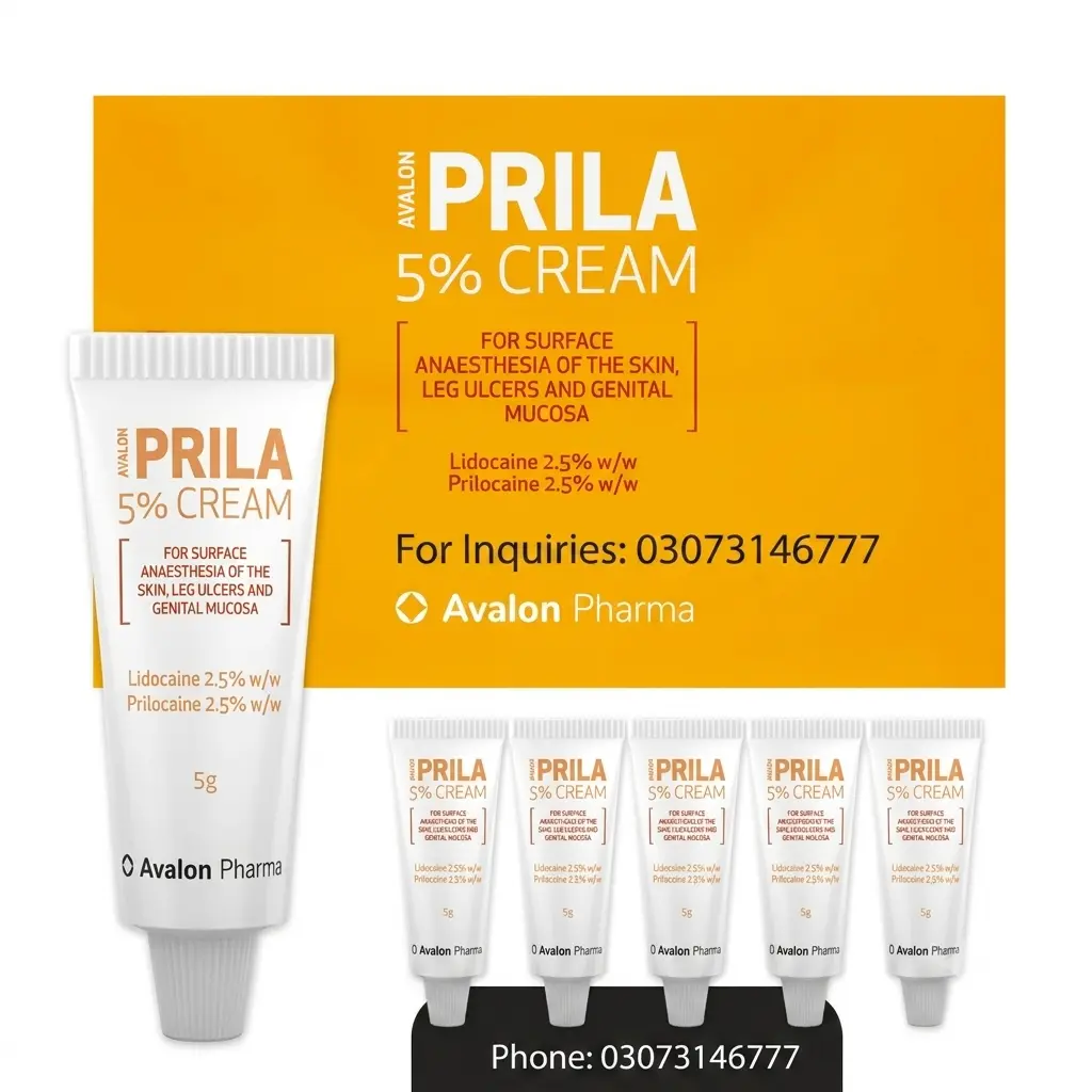 Prila 5% Cream 5gm In Pakistan 