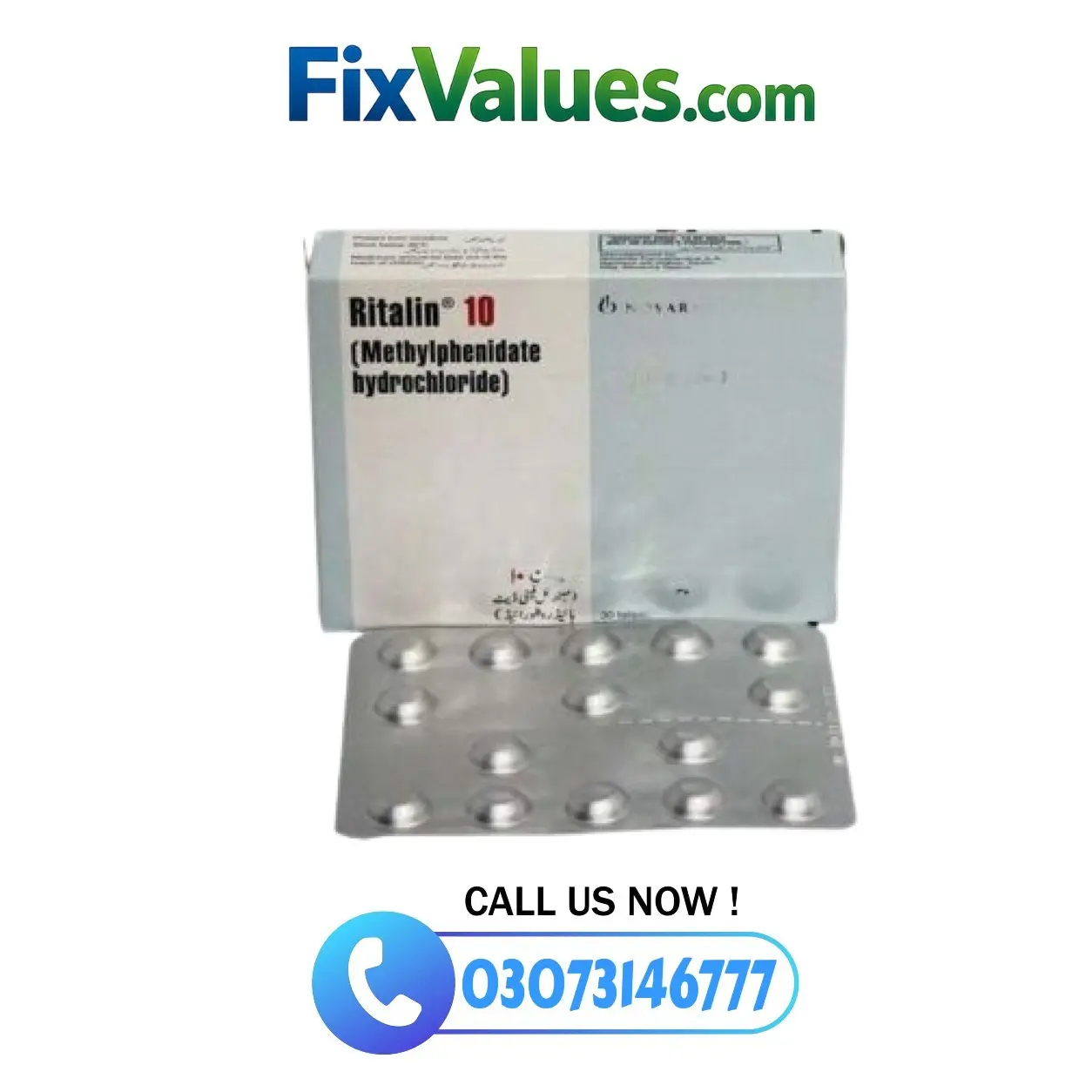 Ritalin 10mg Tablets In Pakistan