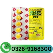 Imported Black Cobra 200Mg Tablets In Pakistan