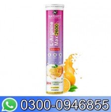 Naturyz L-arginine Max 2600 Effervescent Tablets In Pakistan