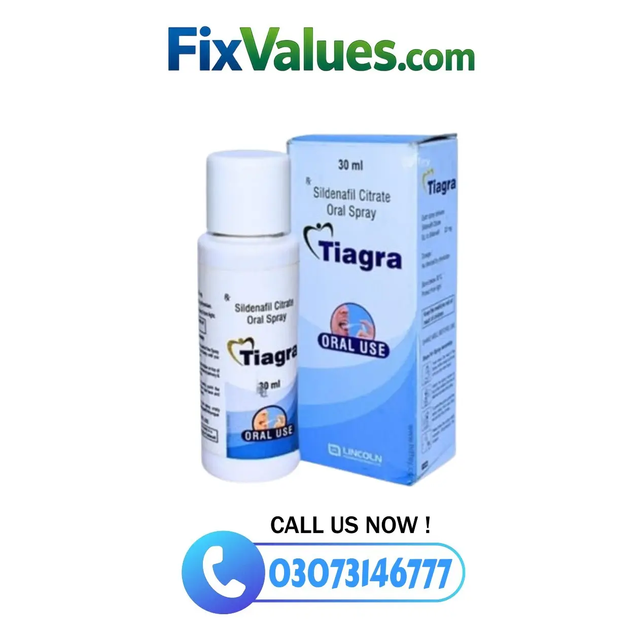 Tiagra Sildenafil Citrate Oral Spray in Pakistan