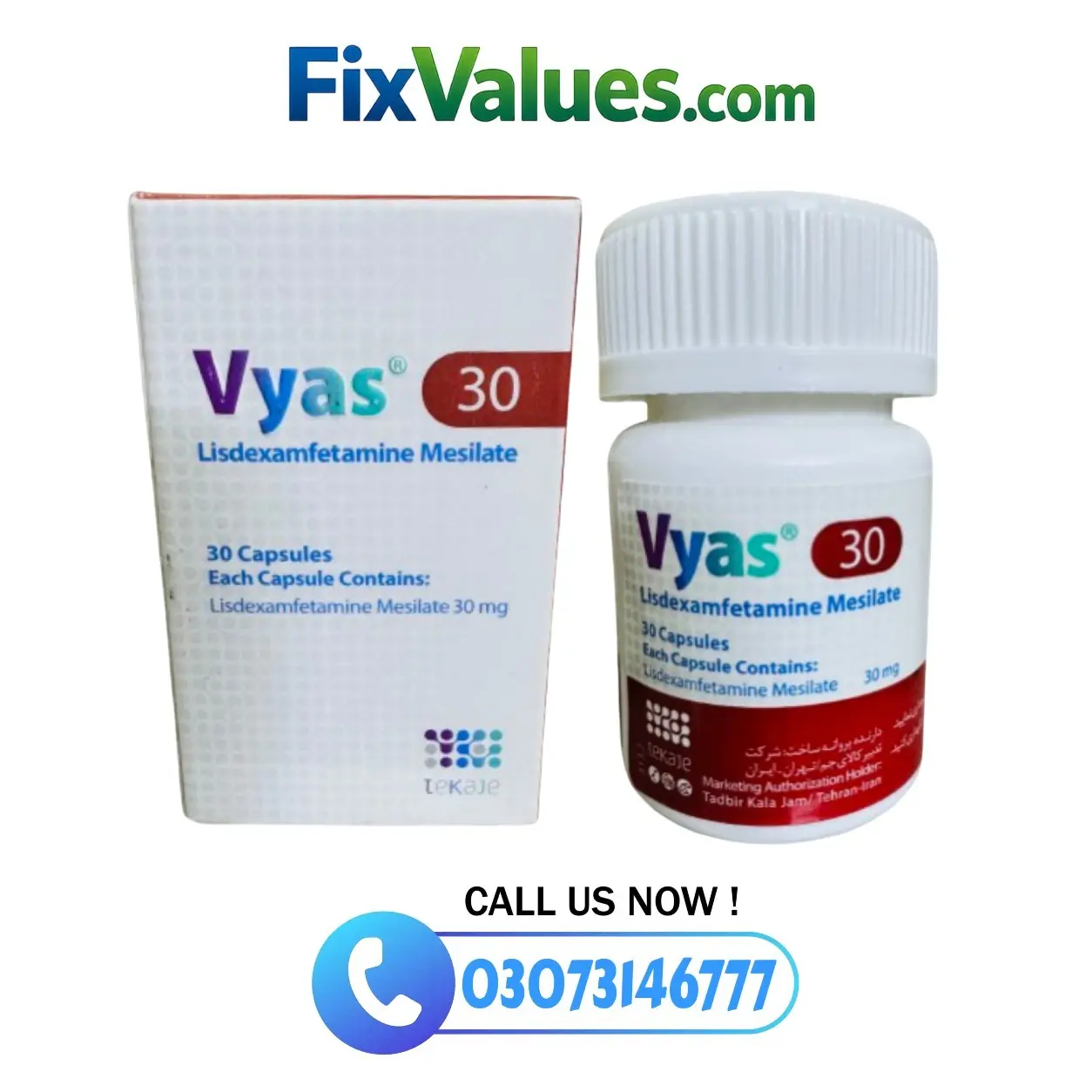Vyas 30mg Tablets in Pakistan