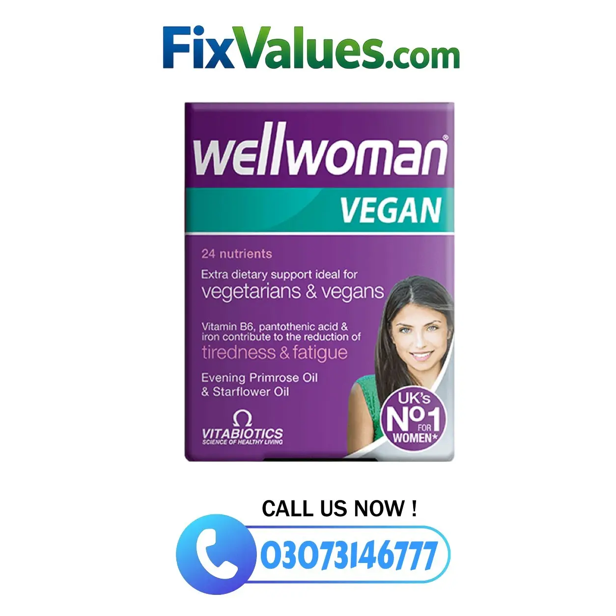 Wellwoman Vegan UK Made In Pakistan